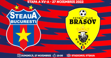 Etapa a XV-a: Steaua – FC Braşov