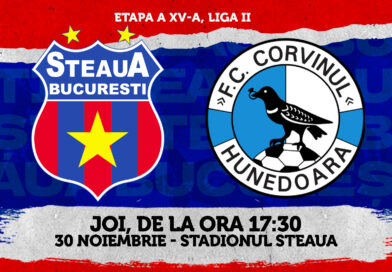 Etapa a XV-a: Steaua – Corvinul Hunedoara